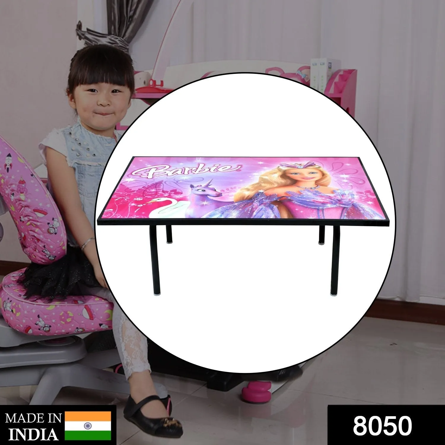 8050 Barbie Laptop Table for Online Study and Children