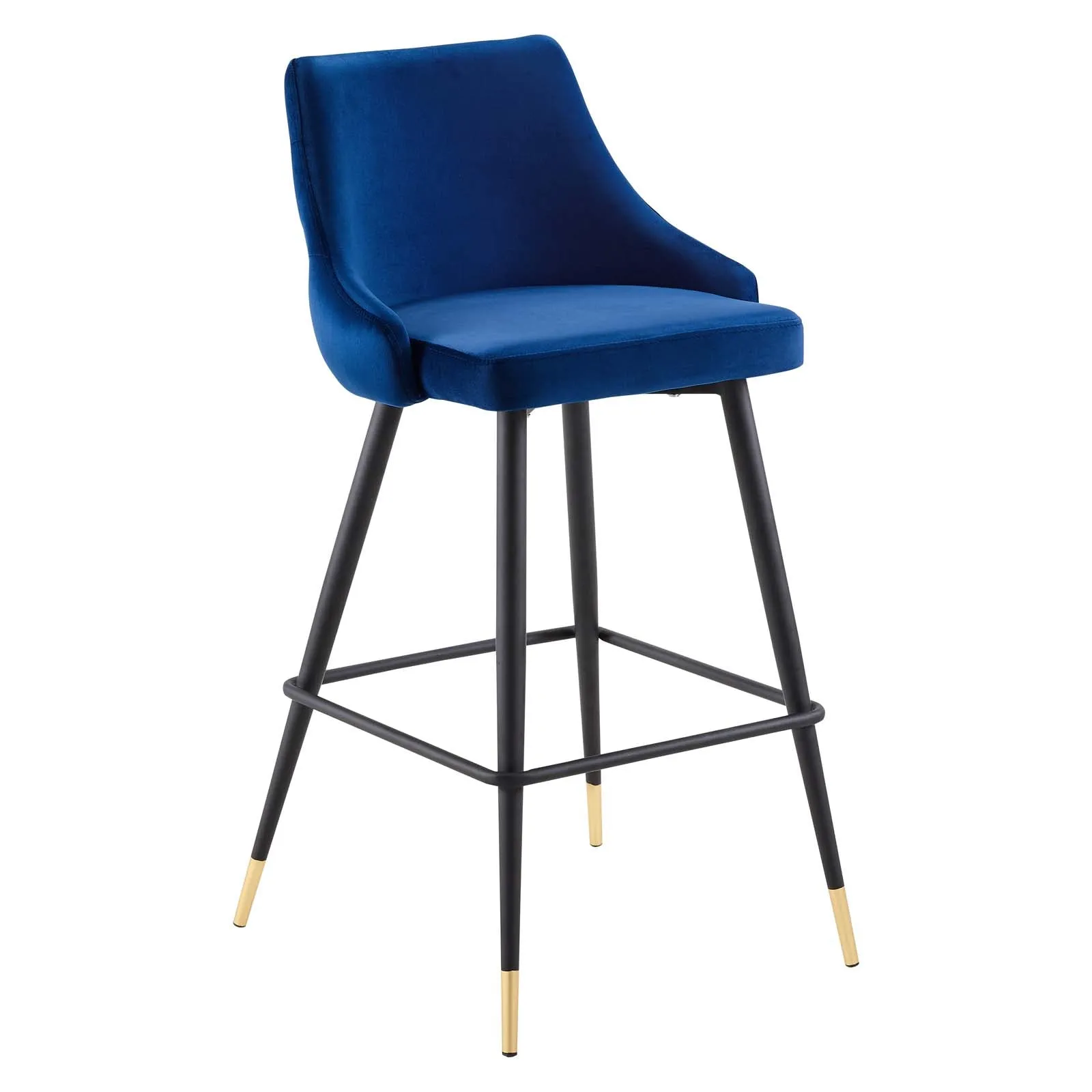 Adorn Performance Velvet Bar Stool Set of 2