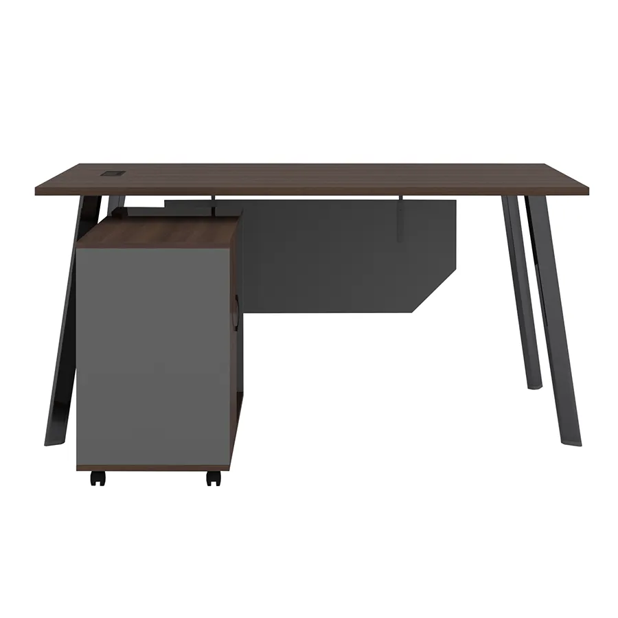 Alice 160 cm Executive Desk with Mobile Cabinet