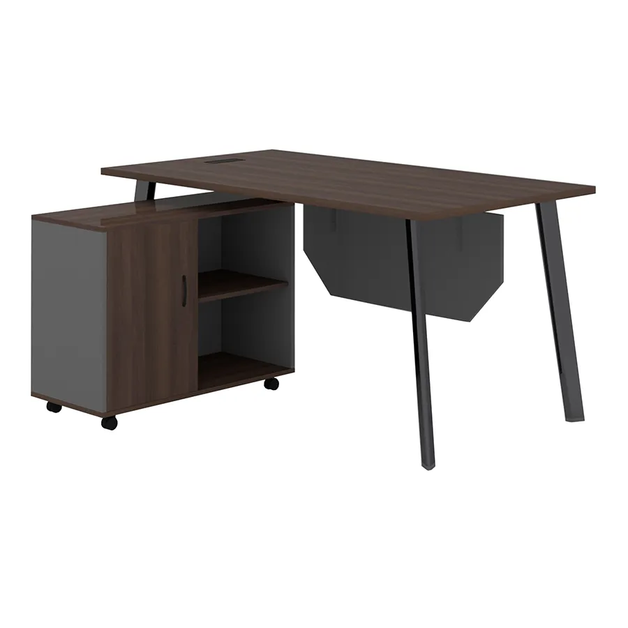 Alice 160 cm Executive Desk with Mobile Cabinet