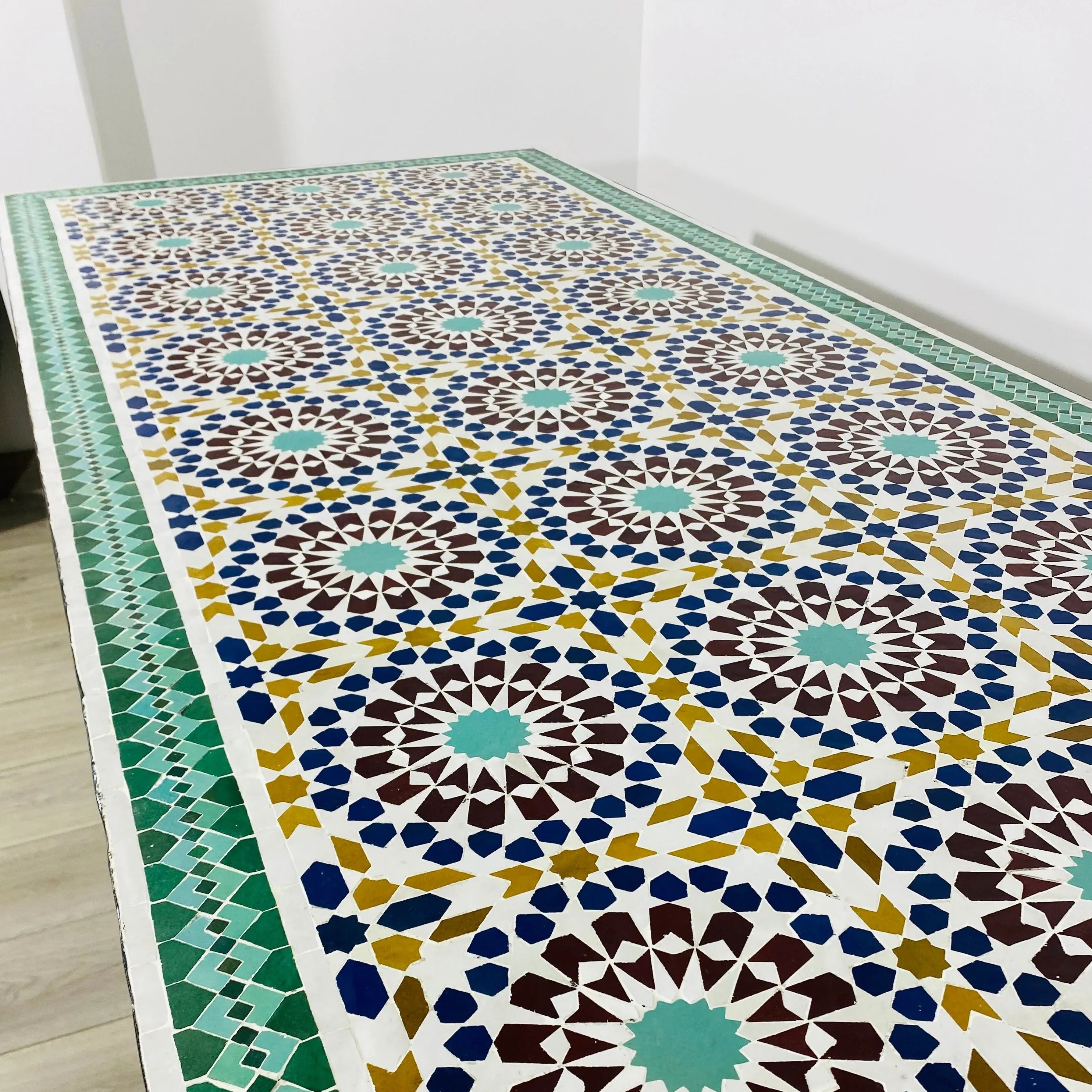 Amazing dinning Table, Moroccan Mosaic Table, outdoor and indoor Mosaic Table, Summer mosaic Table, 100% handcrafted, free shipping