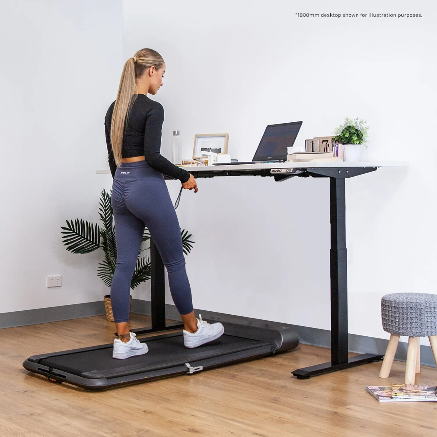 Automatic Height Adjustable Standing Desk 150cm, 3 Presets - Lifespan Fitness