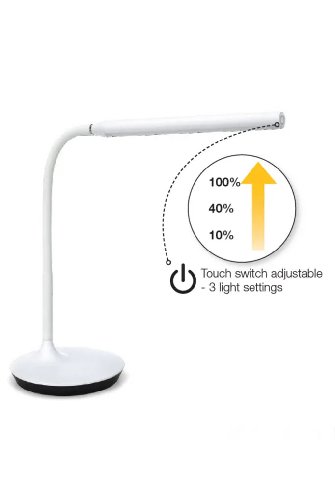 Brixton Flexible LED Desk Lamp