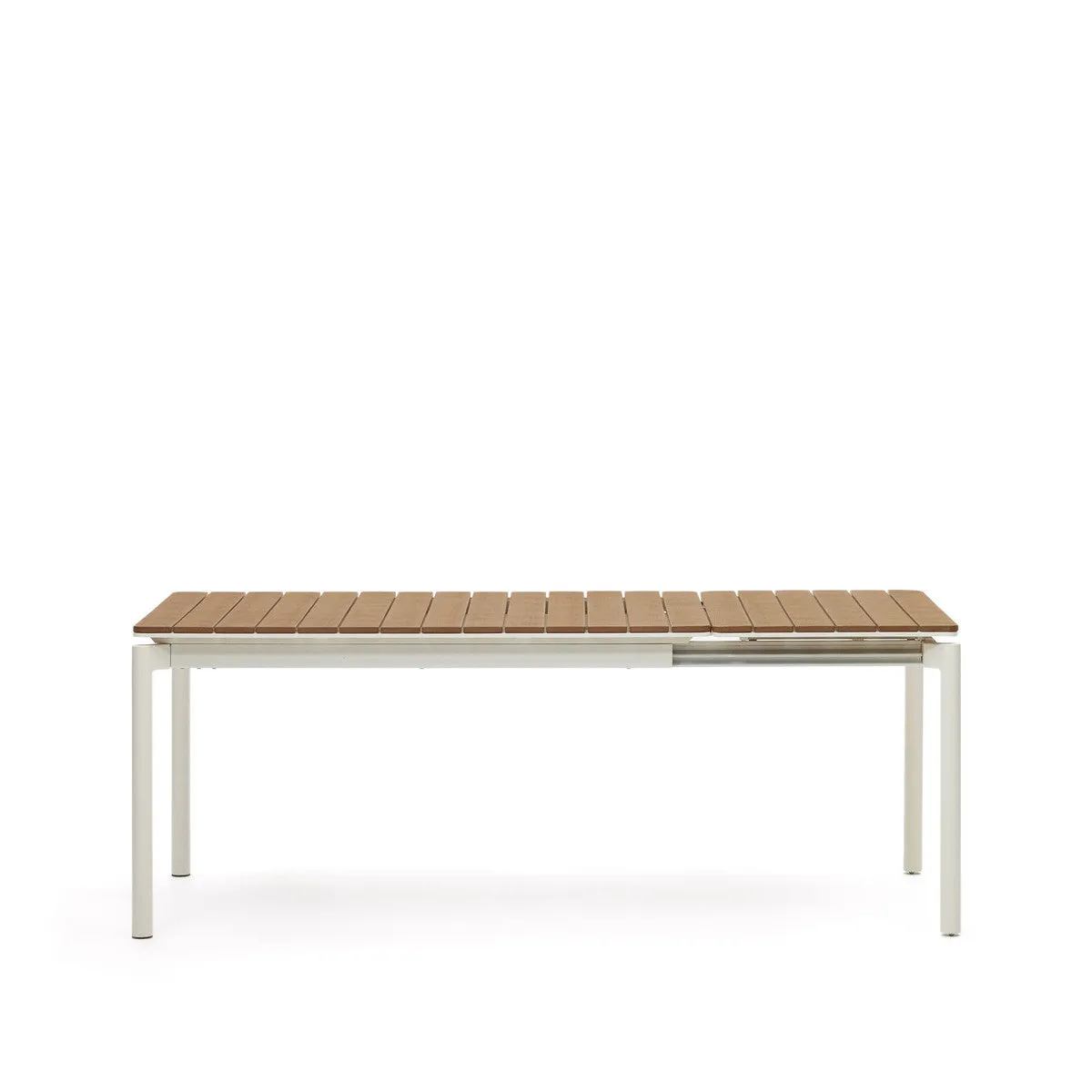 Cayman White 140-200cm Extendable Table