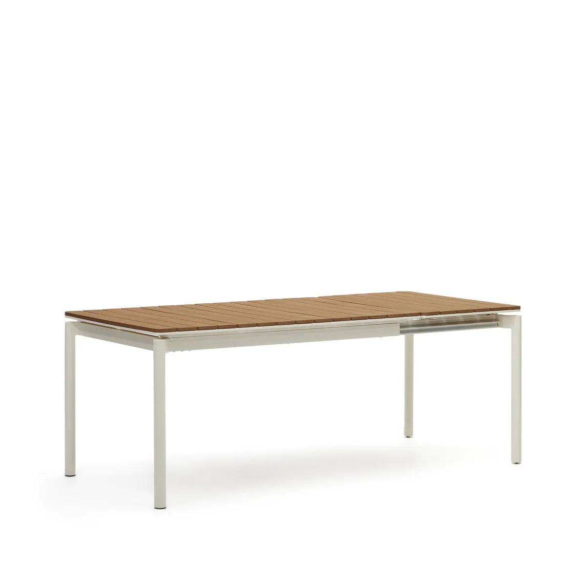 Cayman White 140-200cm Extendable Table