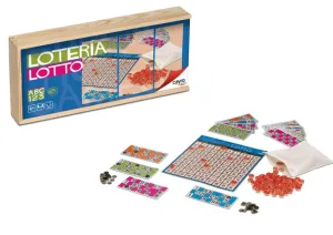 Cayro Games Lotto Set - Wooden Box