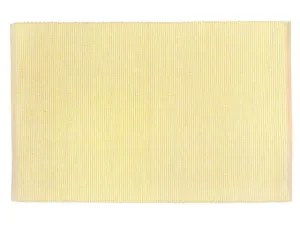 CHAMBRAY RIBBED PLACEMAT (BUTTER)