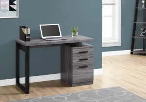 Computer Desk - 48"L / Grey-Black Left Or Right Facing