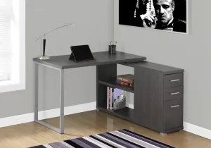 Computer Desk - Grey Left Or Right Facing Corner