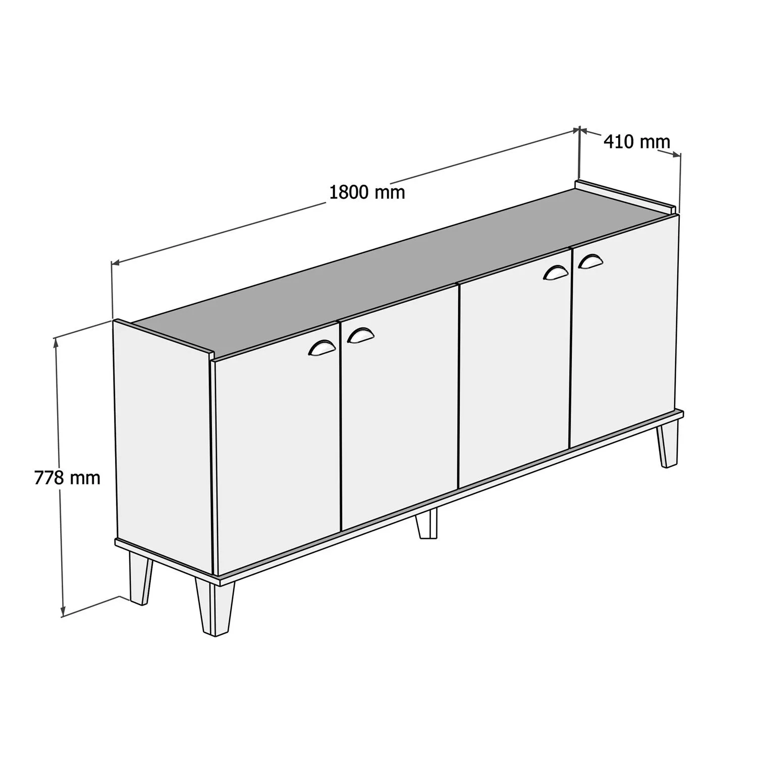 Console Table Sumer H3020