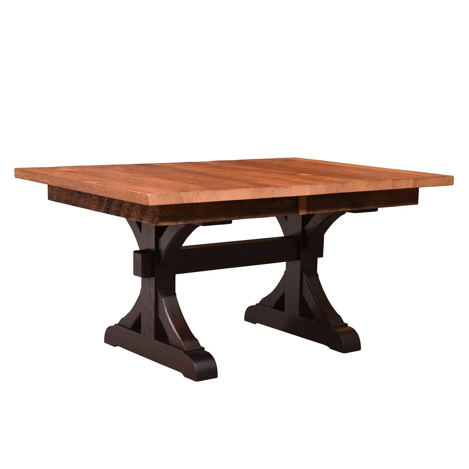 Croft Amish Extendable Top Reclaimed Wood Dining Table