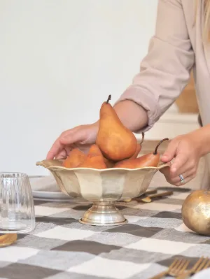 Decorative Ruffle Footed Bowl