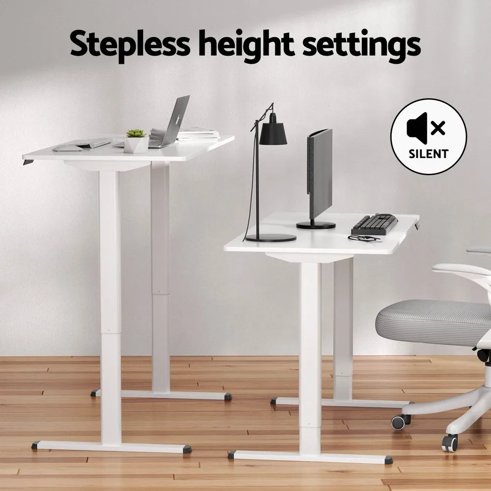 Dual-Motor Electric Standing Desk 120CM with Storage - Artiss