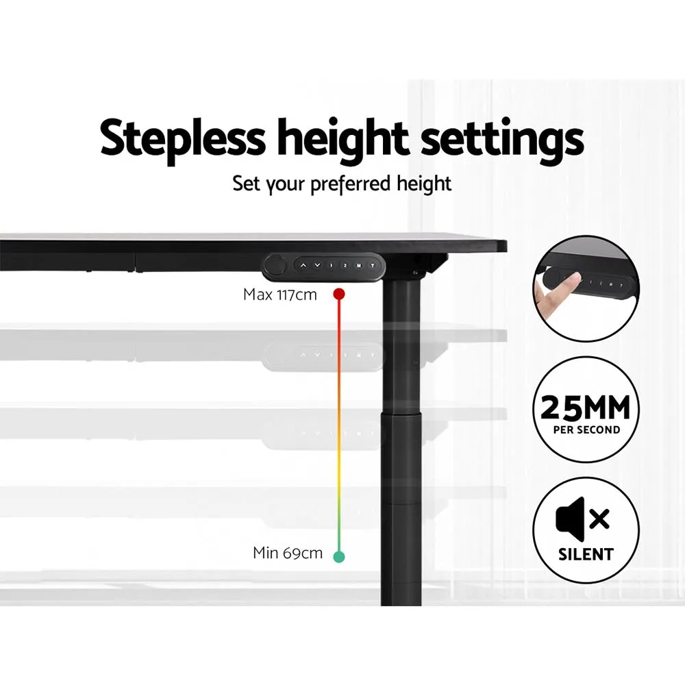 Dual Motor Electric Standing Desk, Adjustable Height, Artiss