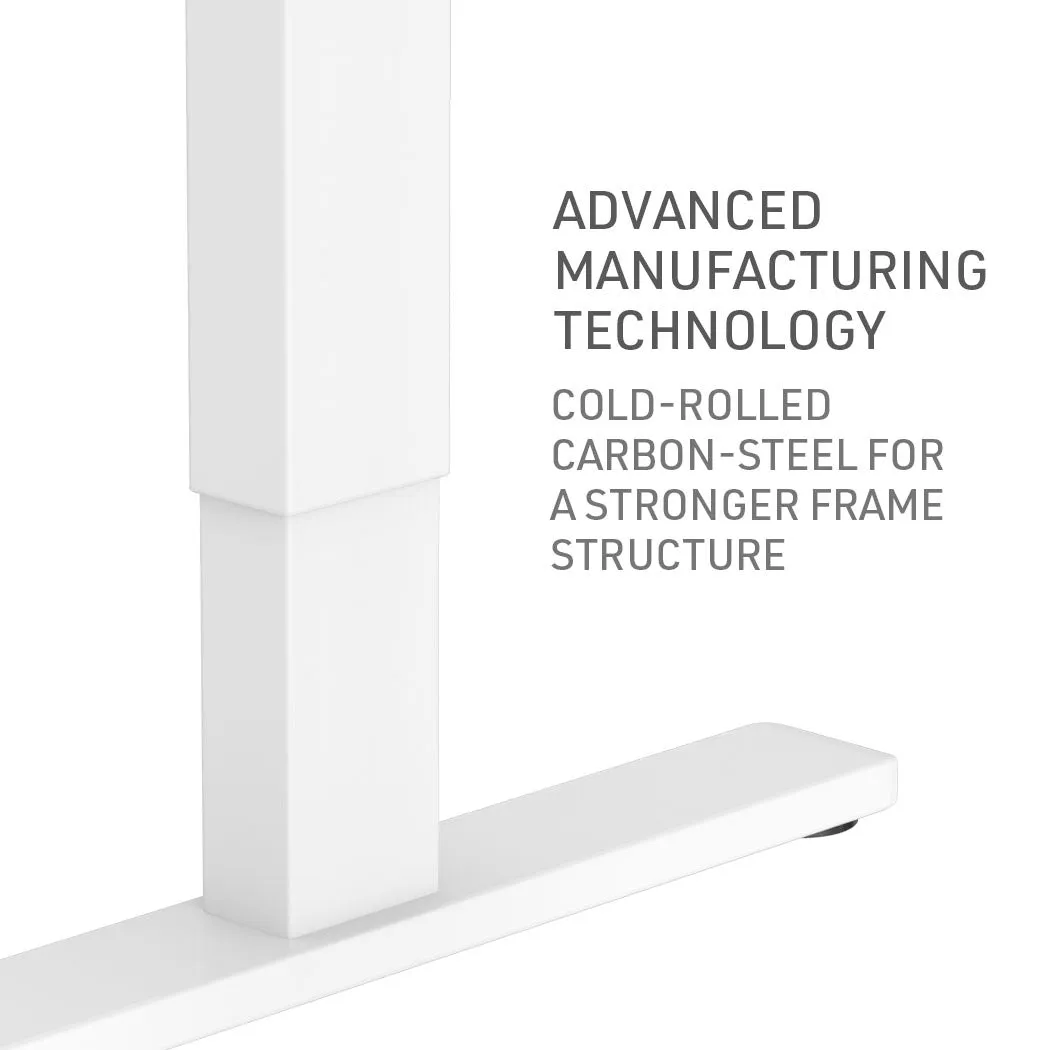 Electric Height Adjustable Sit-Stand Desk 140x60cm, 70kg Load