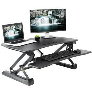 Electric Height Adjustable Standing Desk Converter (36")