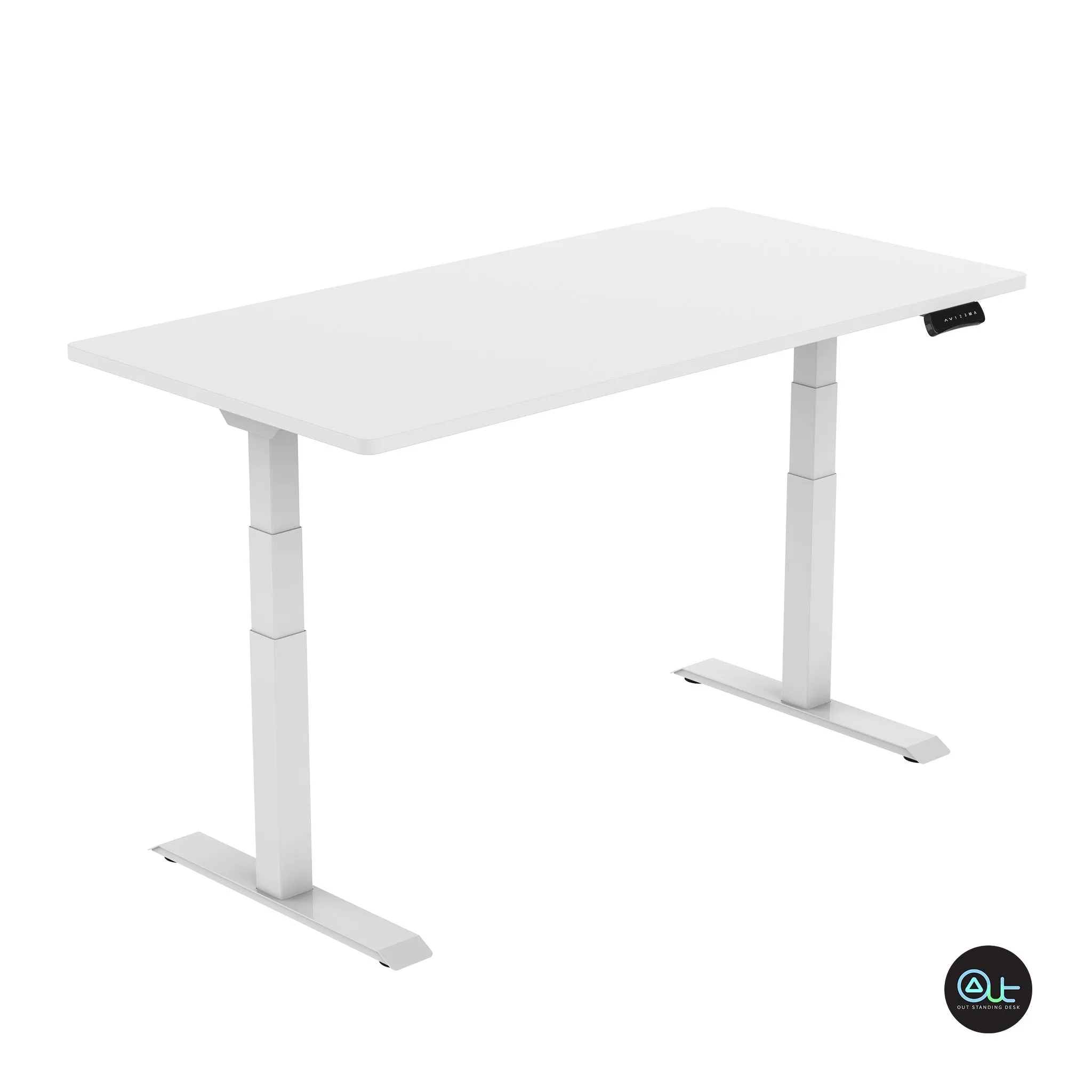 ELITE-IB Dual Motor Standing Desk / White Frame / 140*70cm (S2)