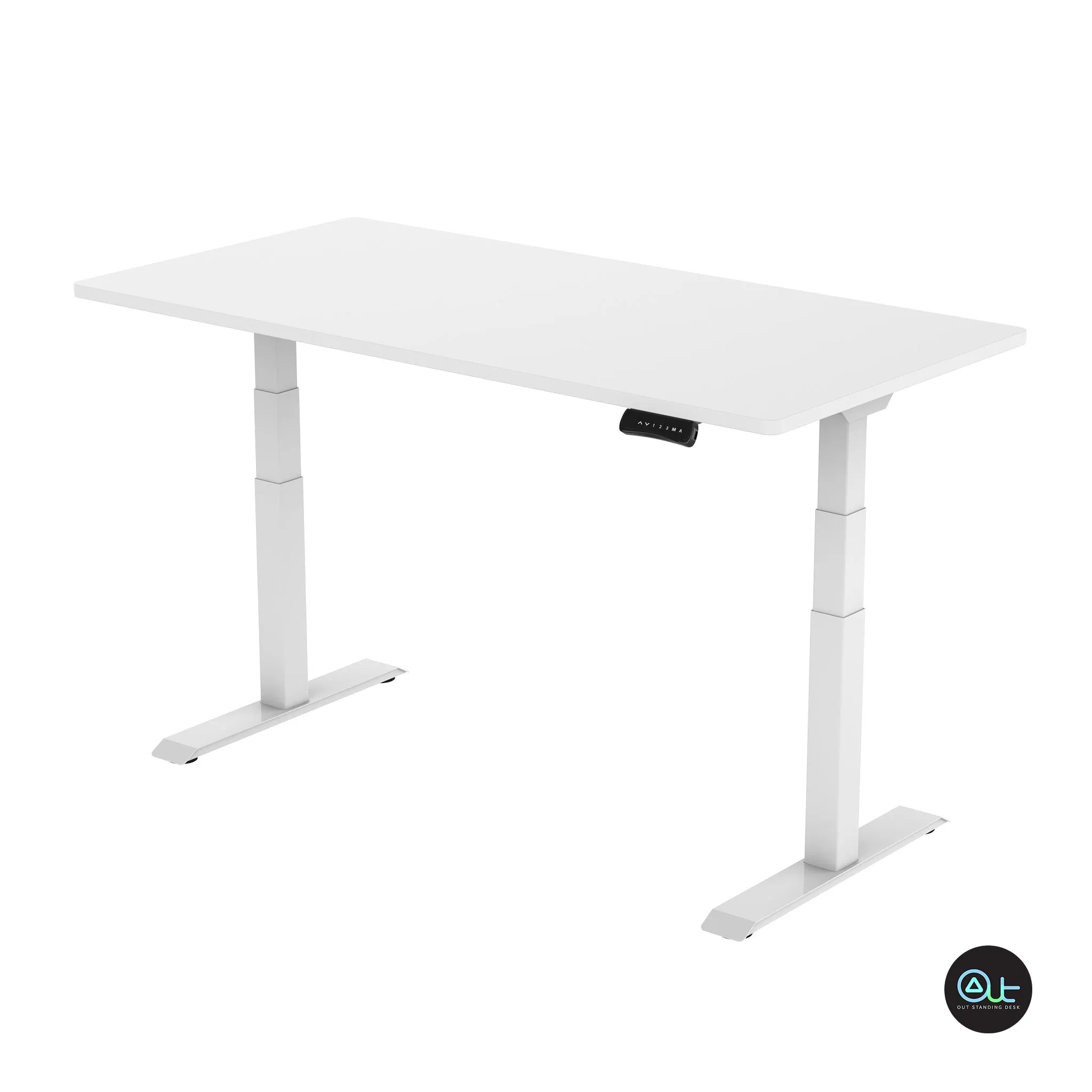 ELITE-IB Dual Motor Standing Desk / White Frame / 140*70cm (S2)