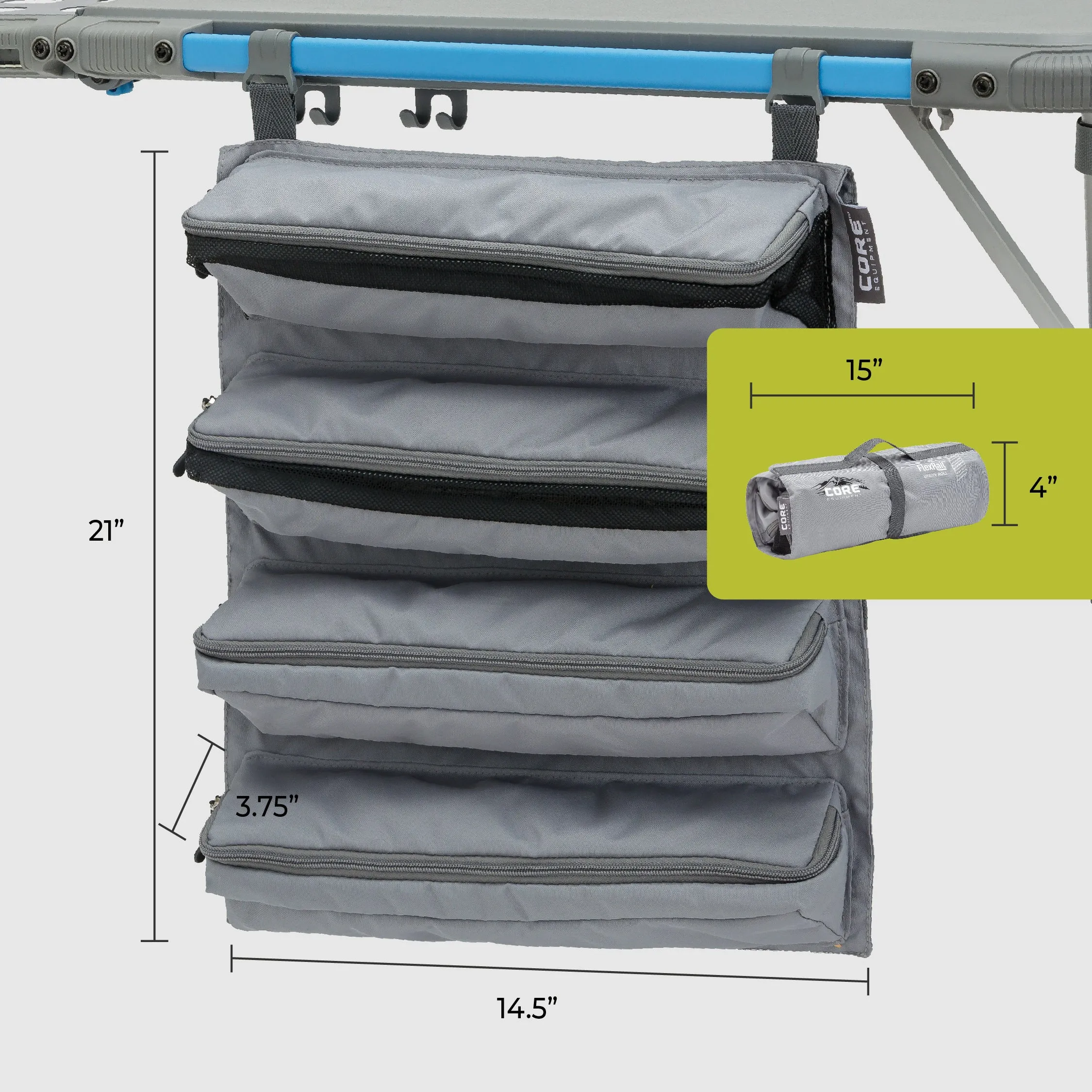 FlexRail Hanging Organizer