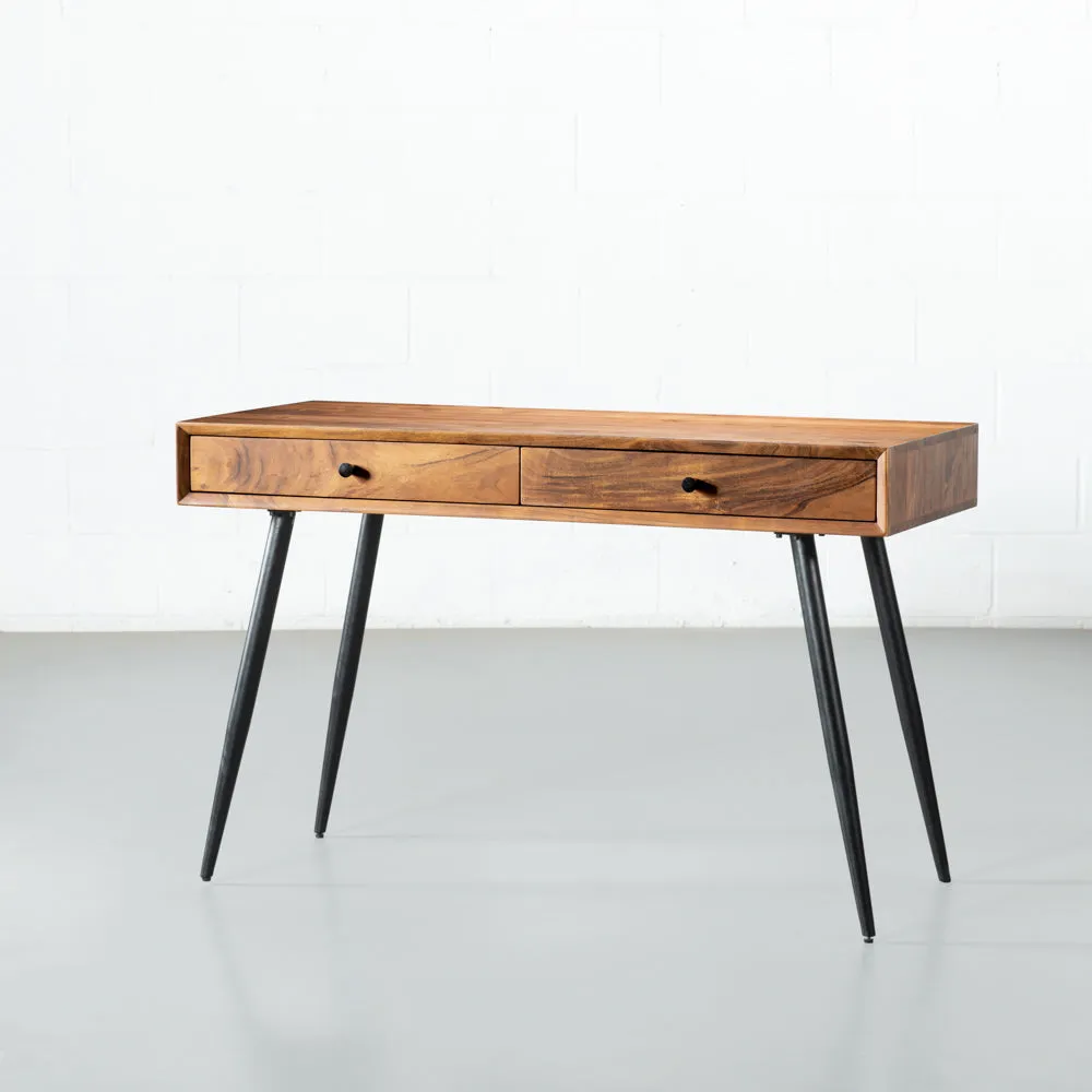 FOSTER - Natural Acacia Writing Desk