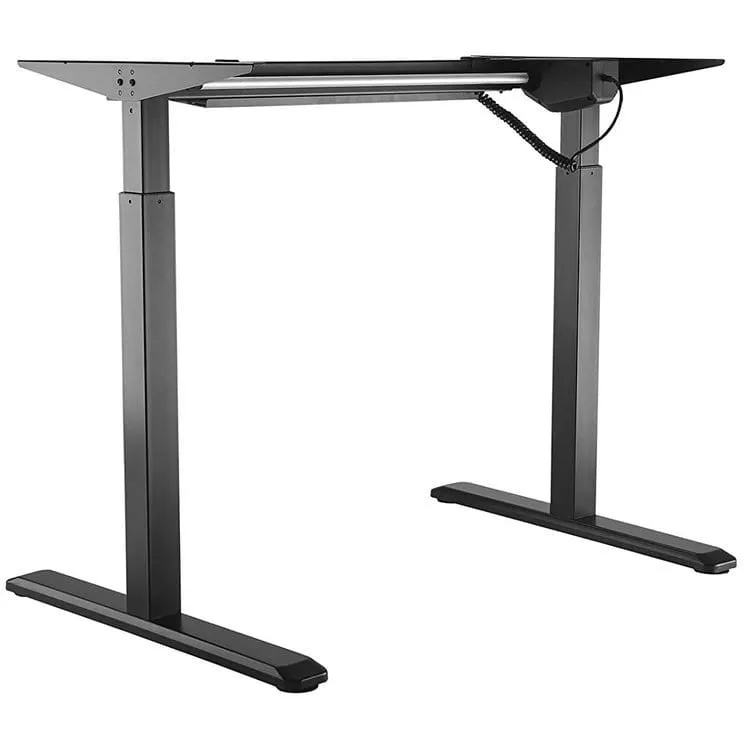 Great Value Height Adjustable Desk 1200mm Wide - Black or White Desktop