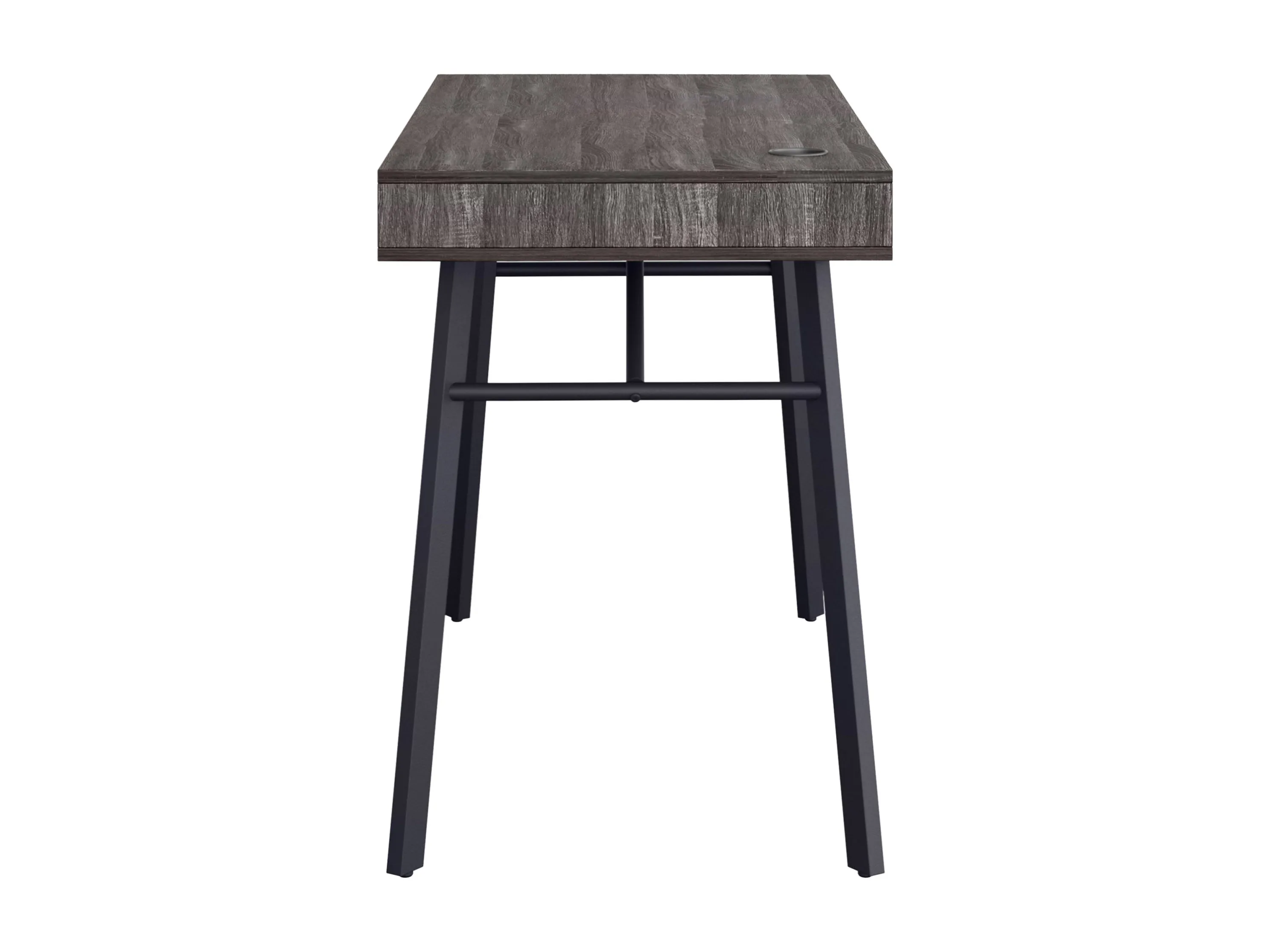 Grey Natural Wood Desk