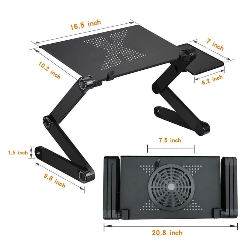 Laptop Table Stand With Adjustable Folding