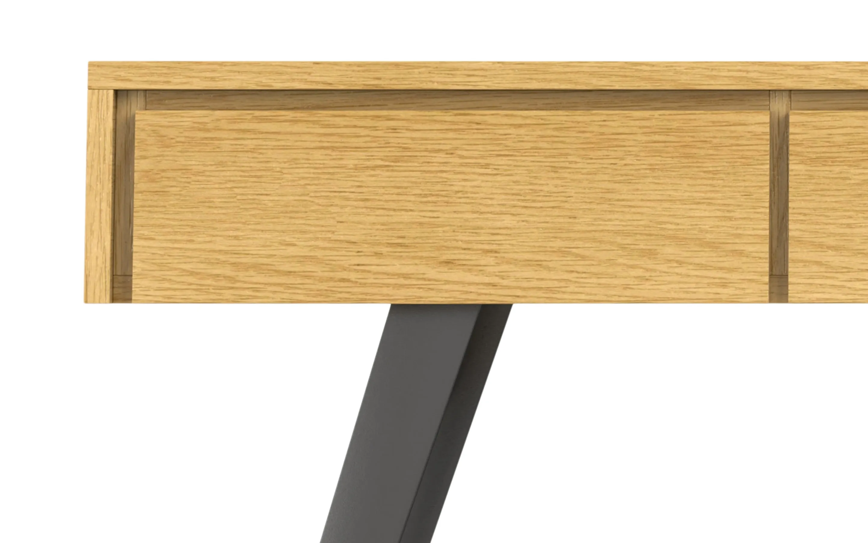 Lowry Console Sofa Table in Oak