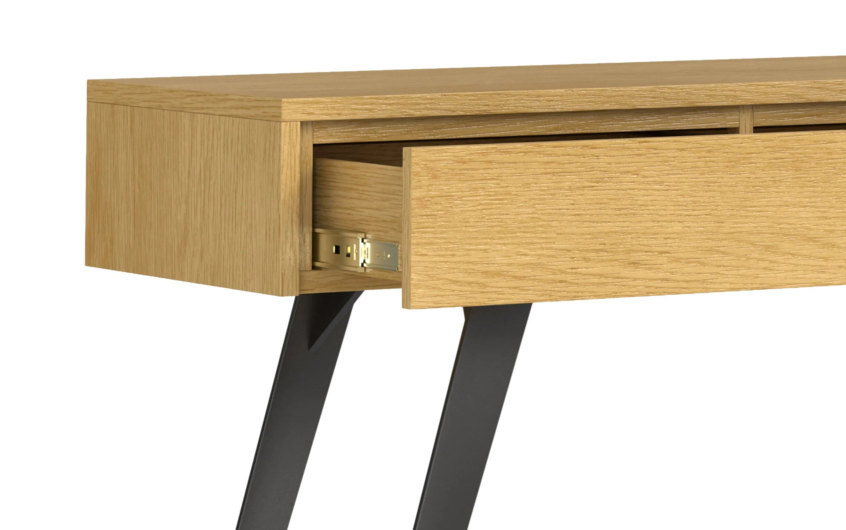 Lowry Console Sofa Table in Oak