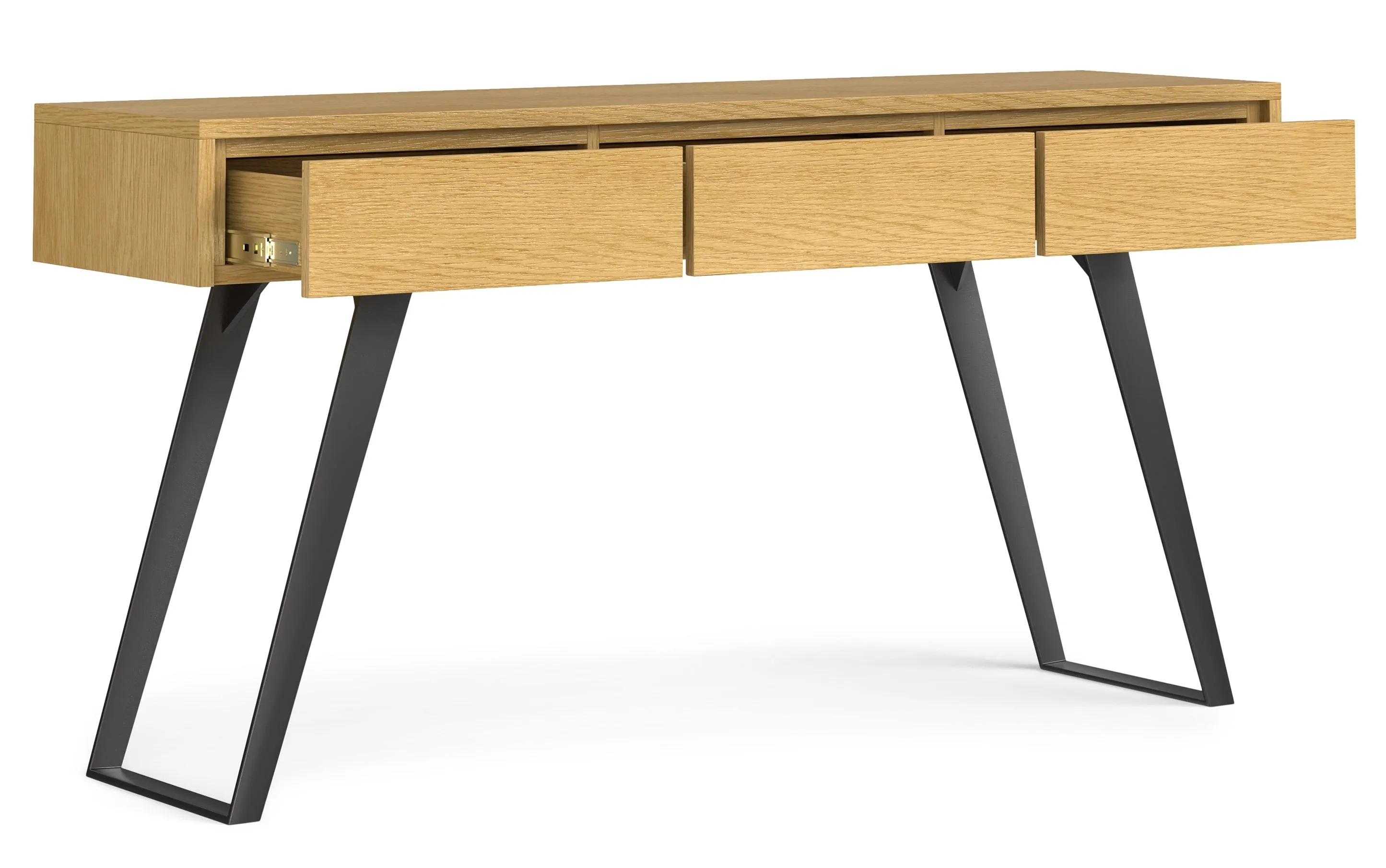 Lowry Console Sofa Table in Oak