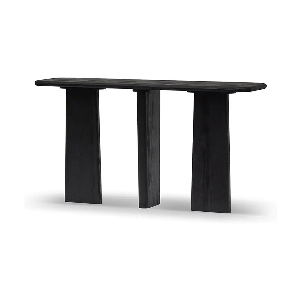 Luca Black Console Table