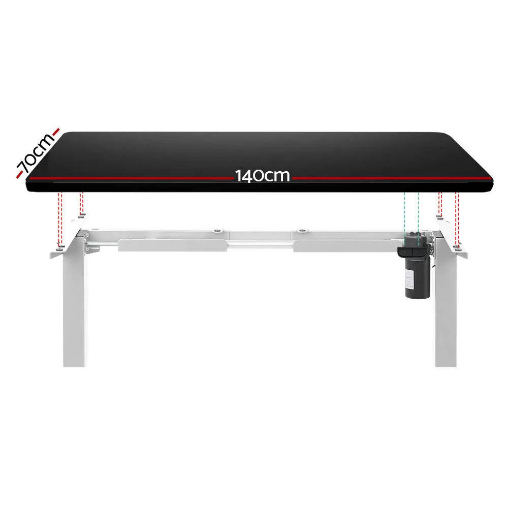 Motorised Adjustable Sit-Stand Desk with Control Panel Artiss