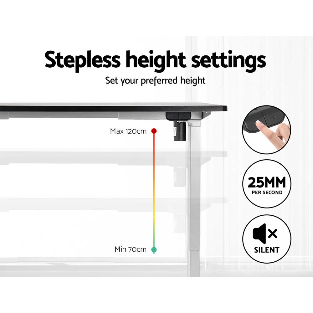 Motorised Adjustable Sit-Stand Desk with Control Panel Artiss