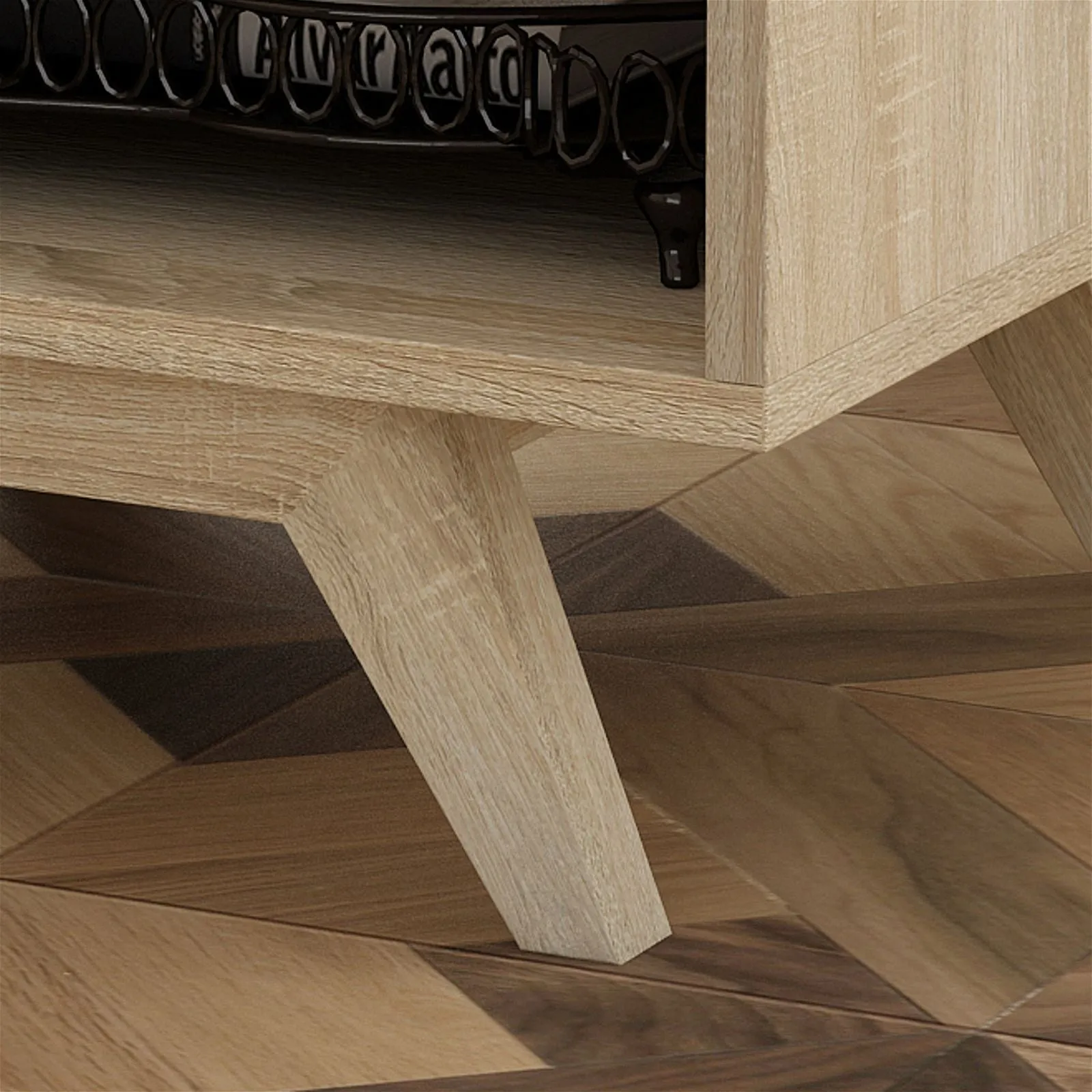 NORDIC 450 End Table Oak by Criterion