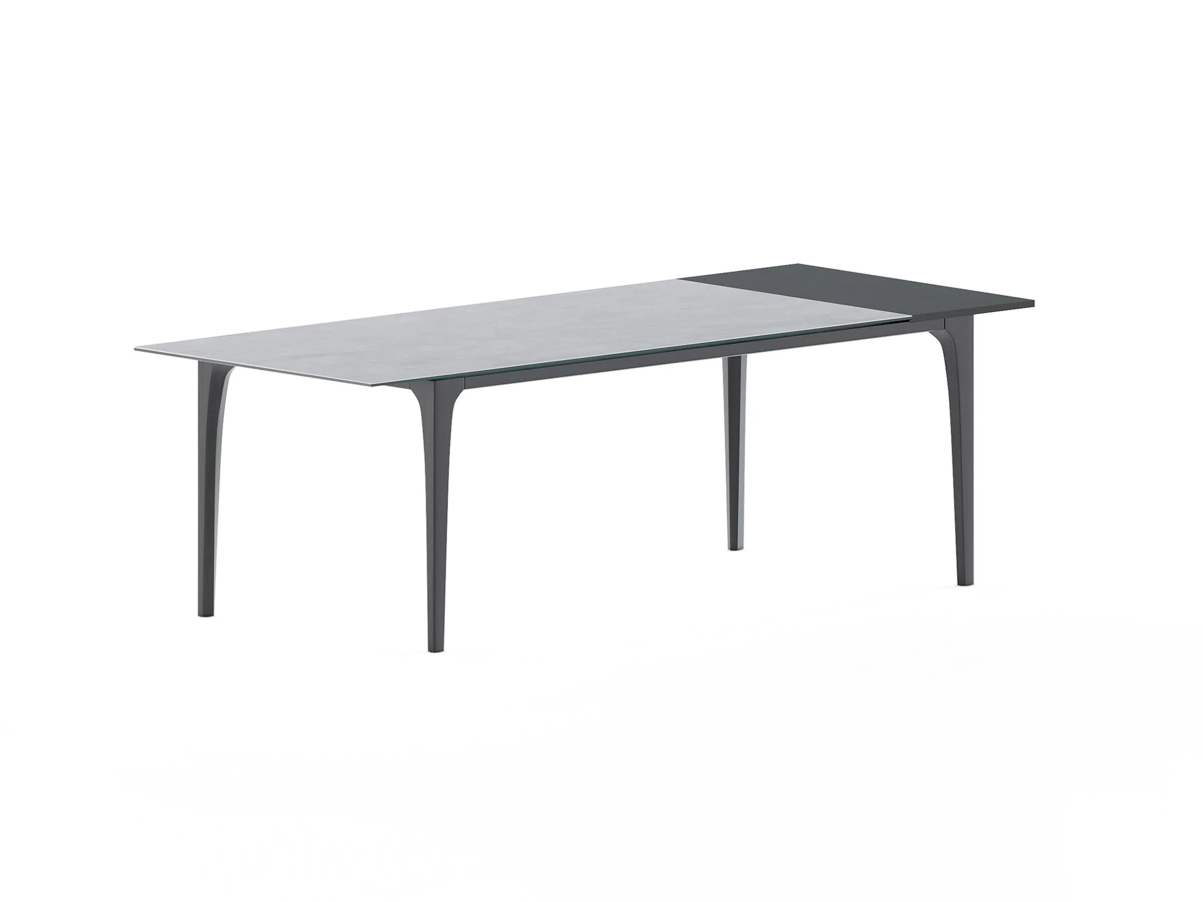 Pietra Extendable Glass/Ceramic Table