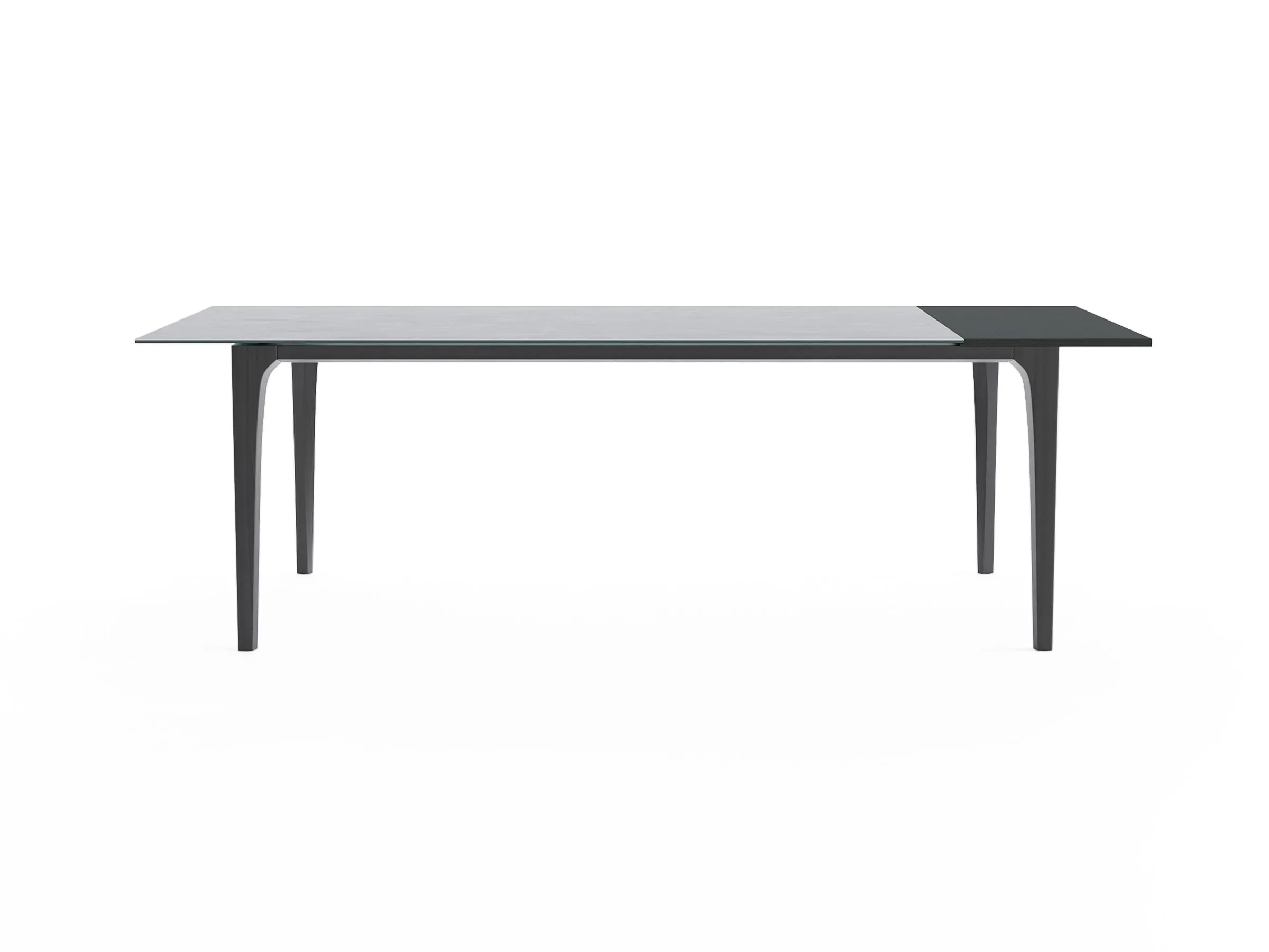 Pietra Extendable Glass/Ceramic Table