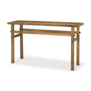 Rosie Console Table Medium Brown | Small