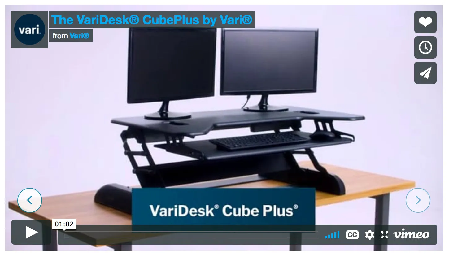 VariDesk® Cube Plus® 40