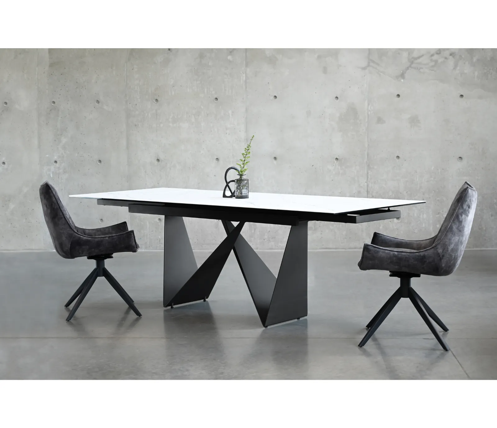 Waldorf Dining Table - Carrera White