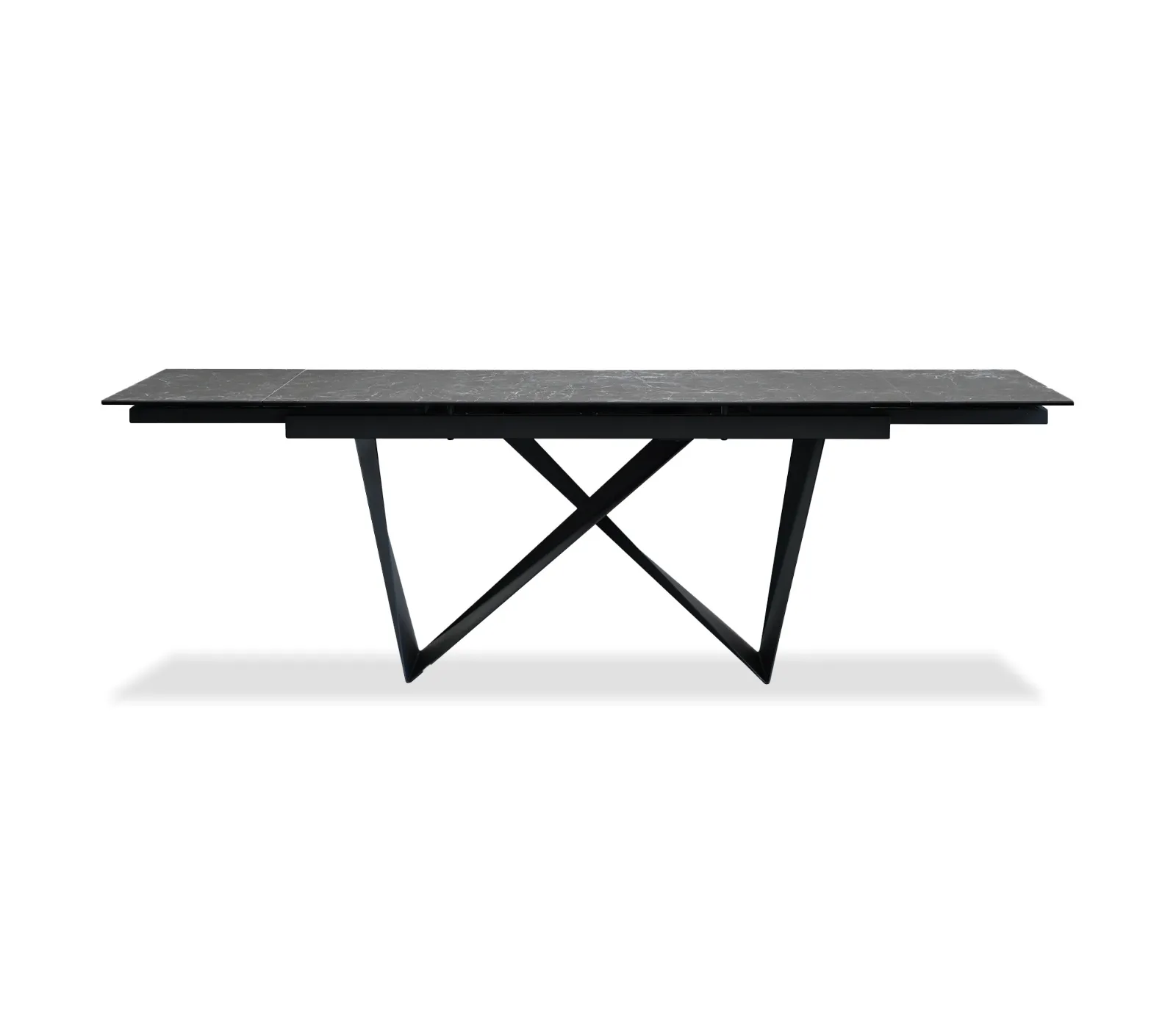 Elegant Waldorf Slate Grey Dining Table - Modern Design